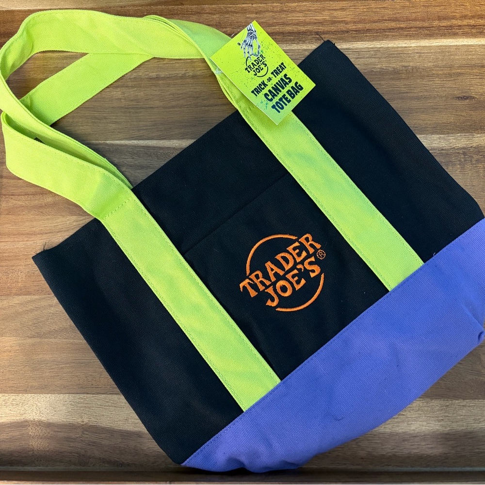 Trader Joe's Halloween Trick or Treat Mini Tote Bag